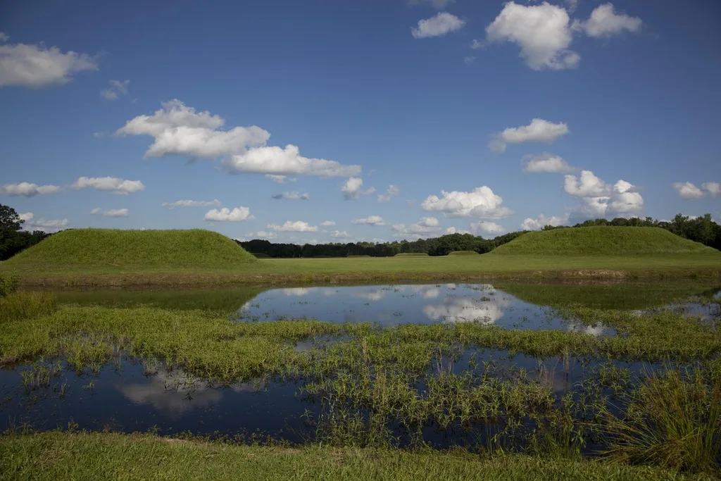 The remnants of Native American culture near Tuscaloosa