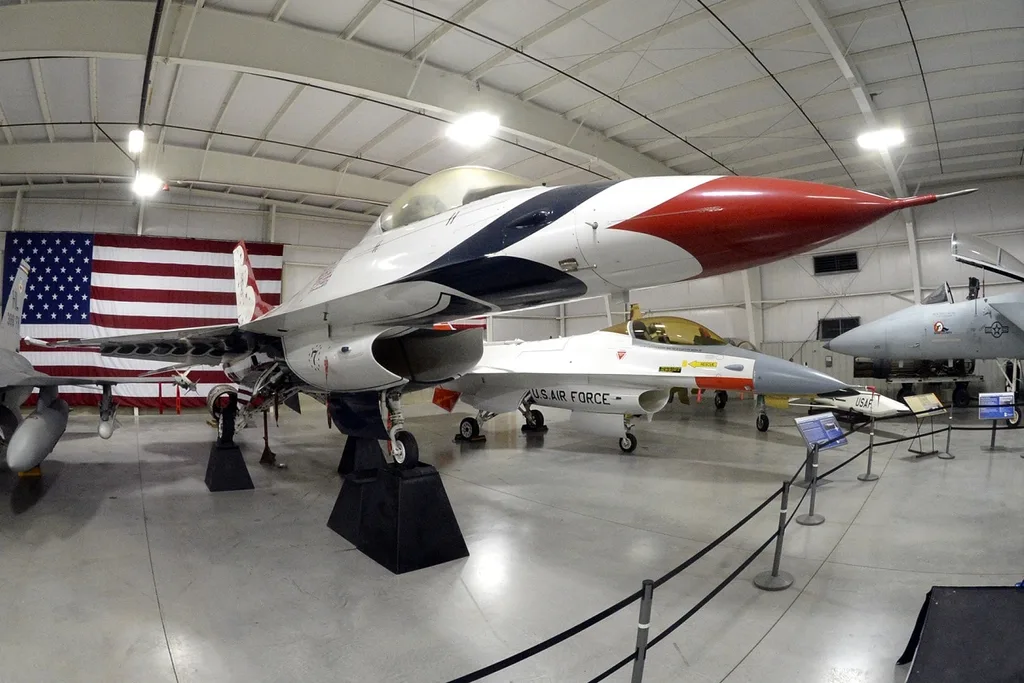 Aircraft in the Hill Aerospace Museum