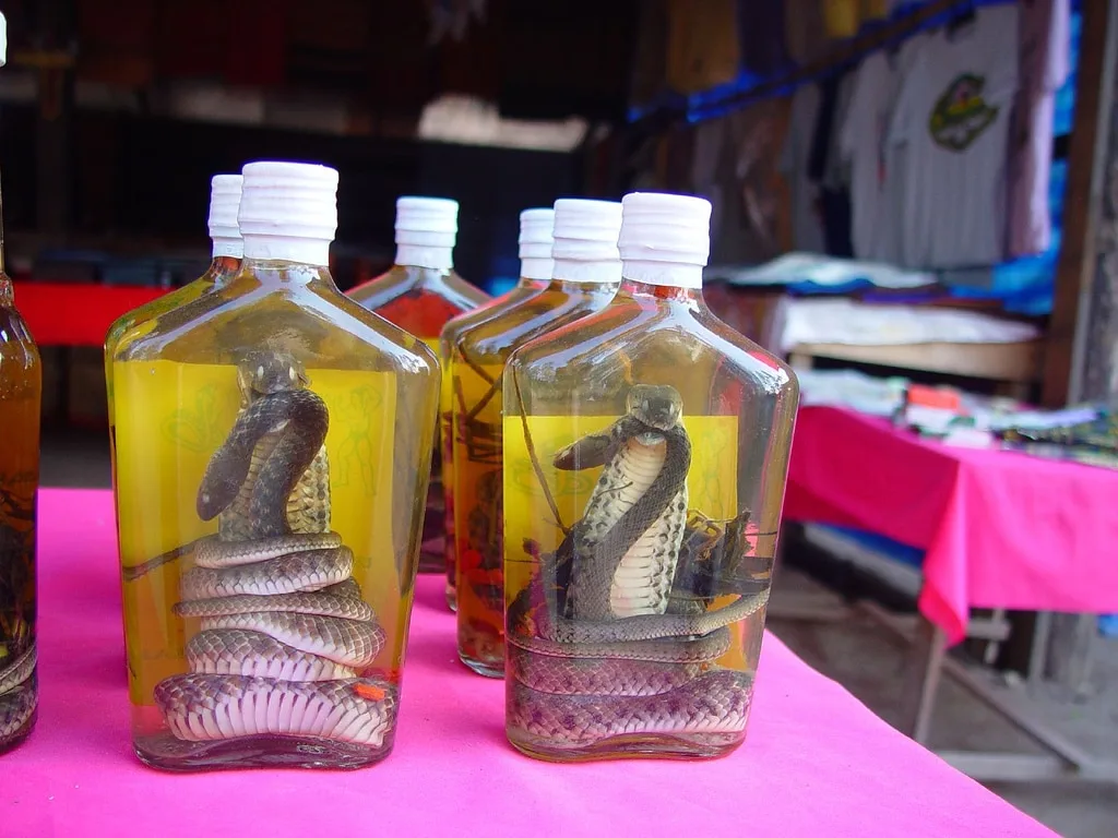Souvenir gift shop in Laos