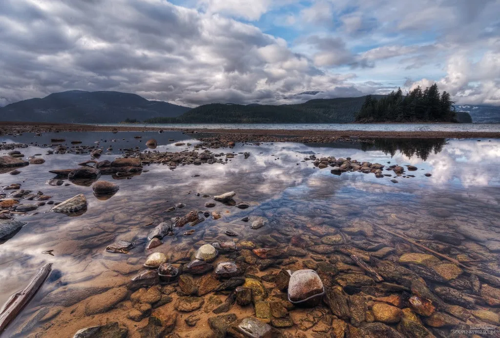 Harrison Lake State Park in autumn