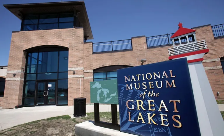 Entrance to the National Museum of the Great Lakes