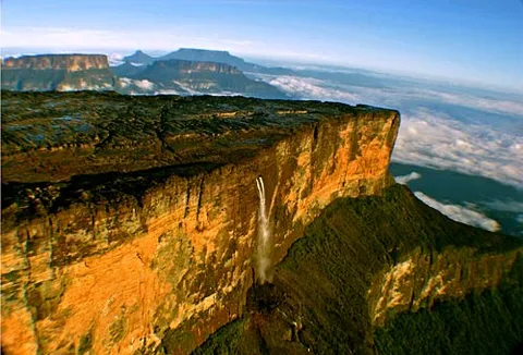 Bird view of Mount Roraima