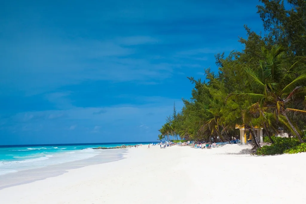 Crystalline sea in Barbados