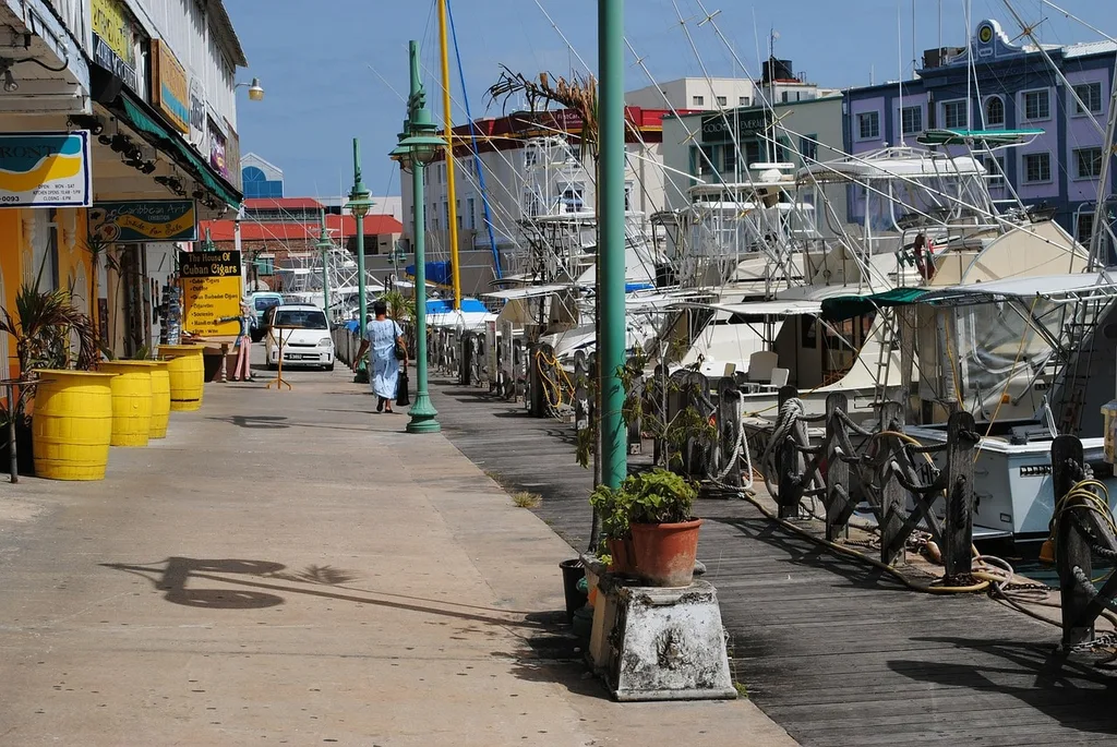 There are no crowds in Bridgetown in September