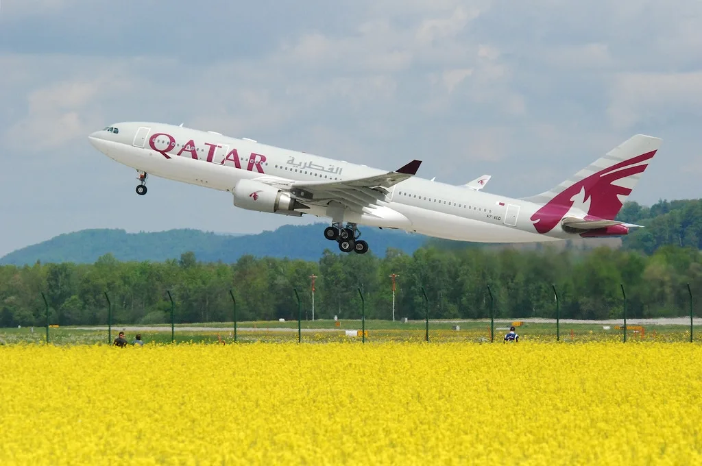 qatar airline has the fifth best economy class